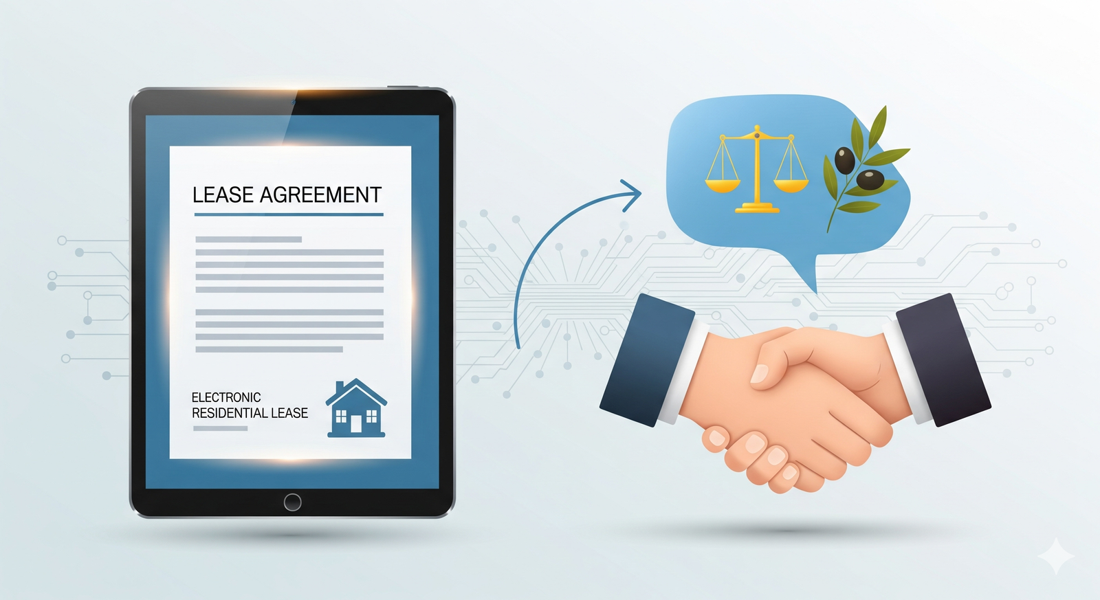 توثيق عقد إيجار سكني إلكترونيًا وتسوية نزاع الإيجارات وديًا البحرين