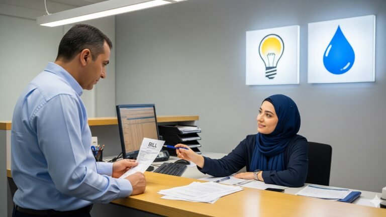 تقسيط فاتورة كهرباء أو ماء لدى شركات التوزيع الأردنية نموذج طلب