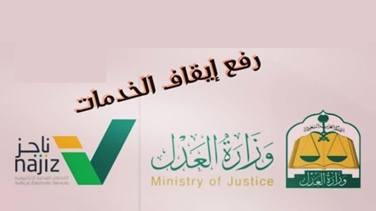 معروض طلب رفع إيقاف خدمات رسمي