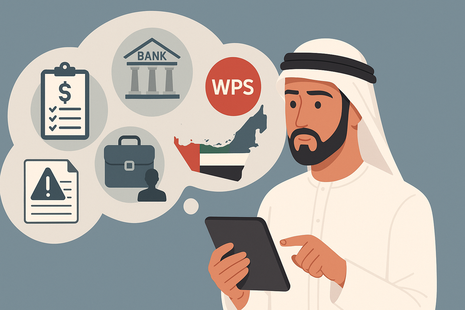 شكوى رواتب عبر نظام حماية الأجور WPS لدى MOHRE خطوات ونصائح الإمارات